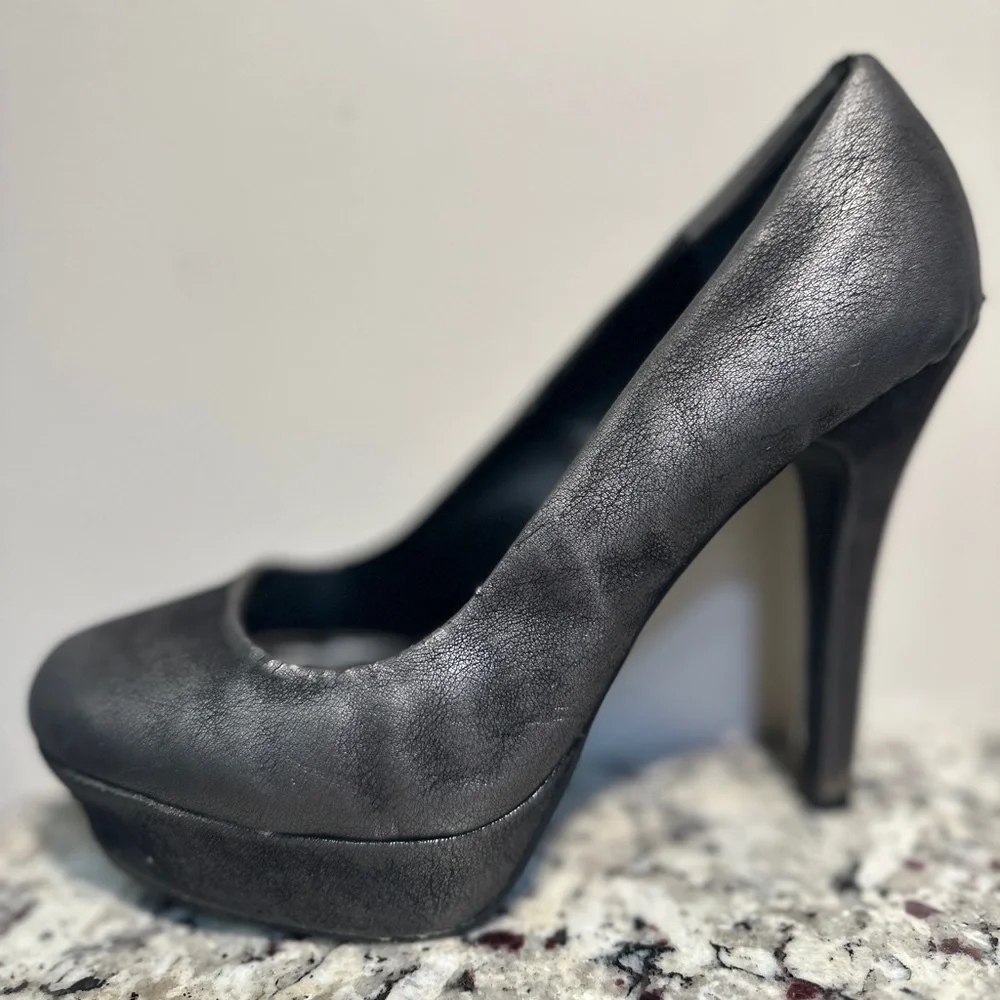 Jennifer Lopez‎ Caliente Black Platform Stiletto Pumps Women’s Size 9.5